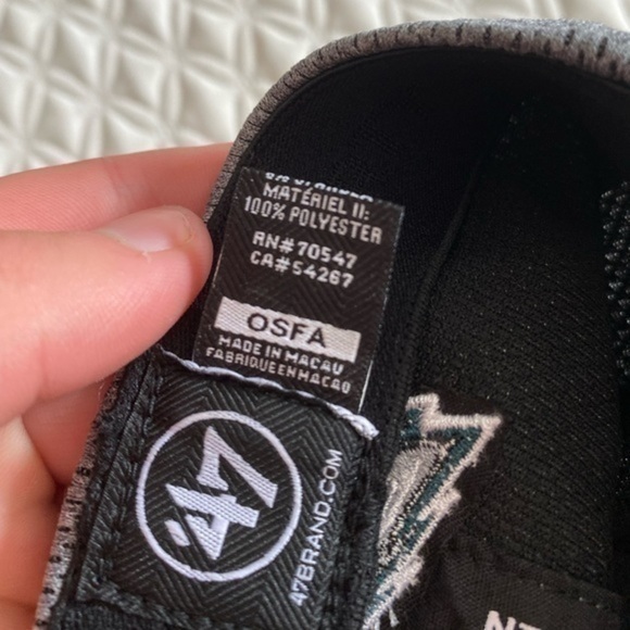 NWT Eagles 47’ Contender Hat Philadelphia Eagles NFL Black 47 Brand - Picture 9 of 10